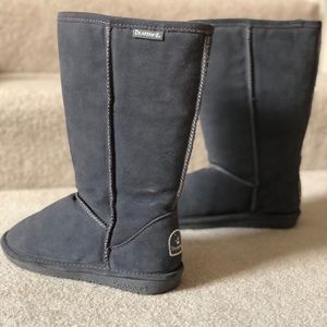 Gray Tall  Elle BearPaw boots